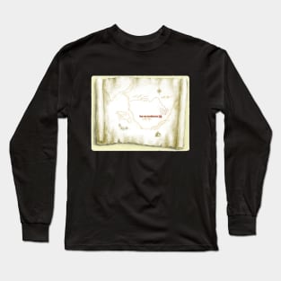 Treasure Map: You Are Terribly Lost Long Sleeve T-Shirt